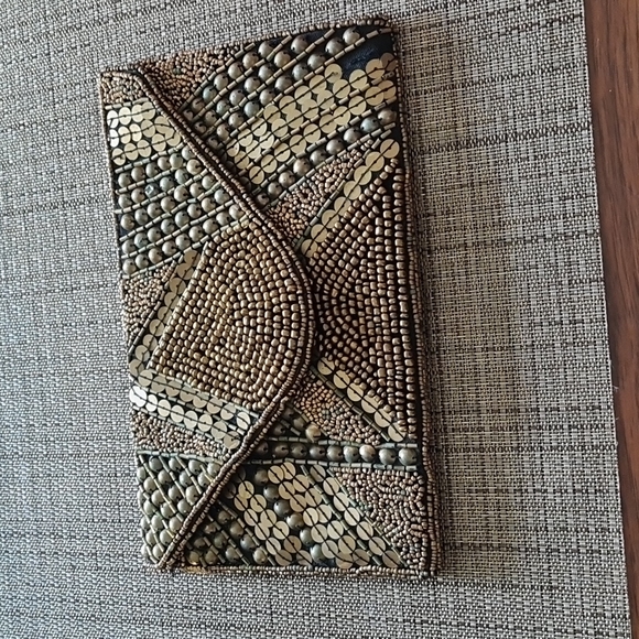 Forever 21 Handbags - VINTAGE GOLD BAG